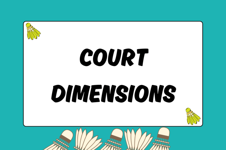 Badminton Court Dimensions