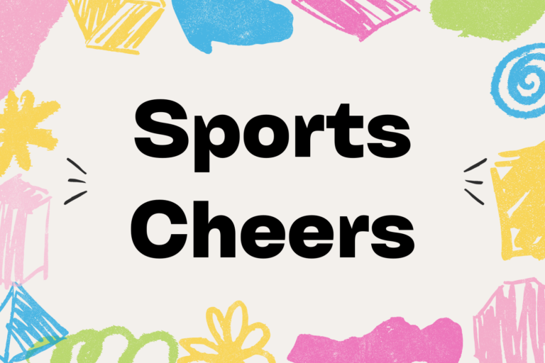 Cheers for Football, Basketball, Volleyball and Competitions