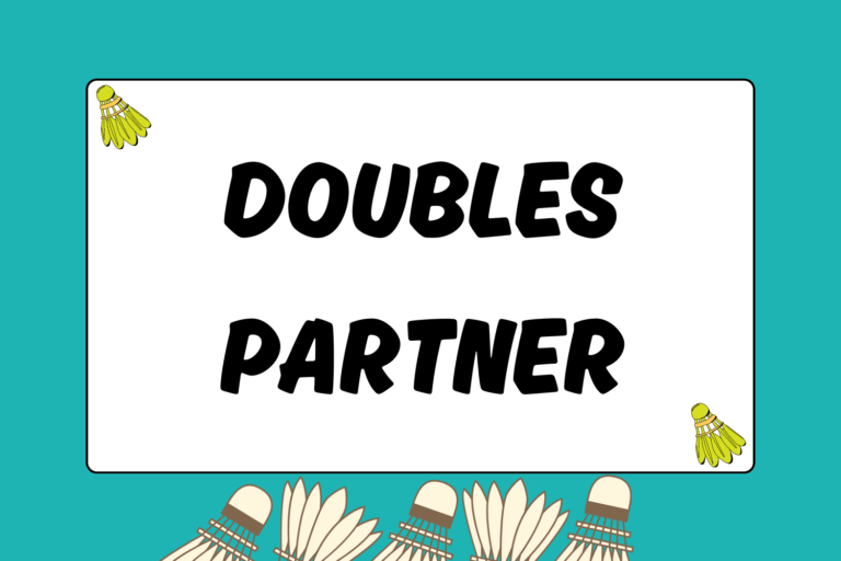 How to Choose a Doubles Partner in Badminton