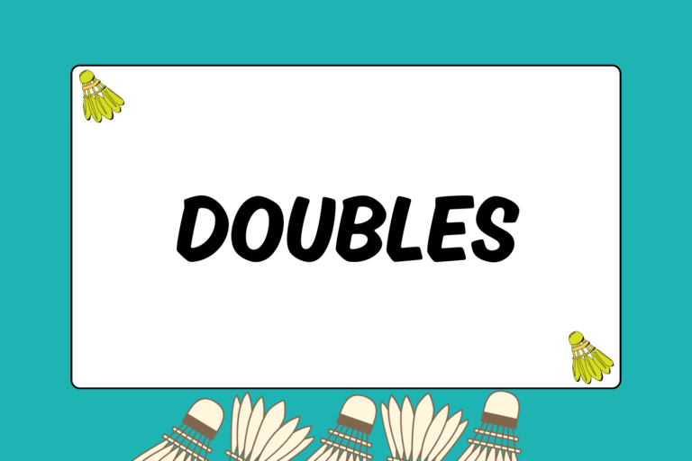 How to Play Doubles in Badminton