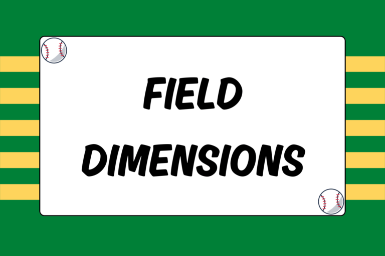 Baseball Field Dimensions