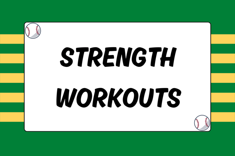 Baseball Strength Workouts