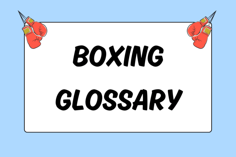 Boxing Glossary