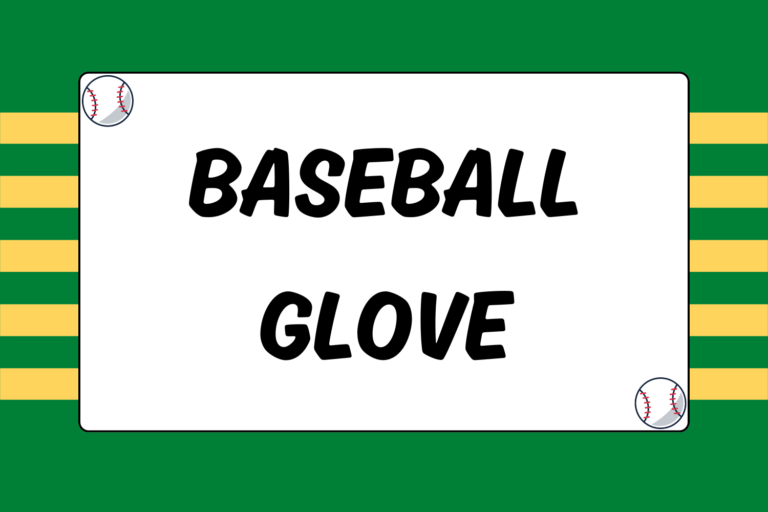 How to Choose a Baseball Glove