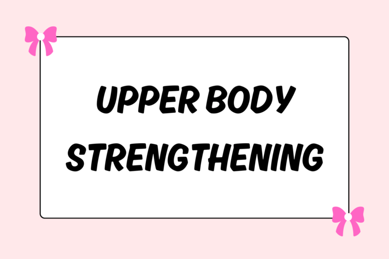 Strengthening the Upper Body in Ballet