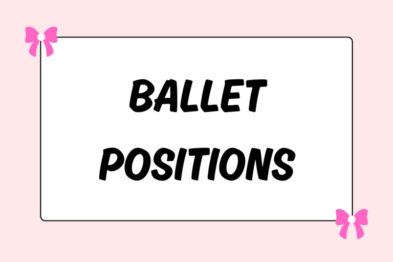 The Positions of Ballet