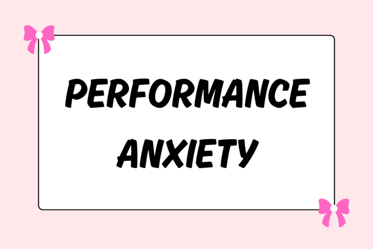 Tips for Ballet Performance Anxiety