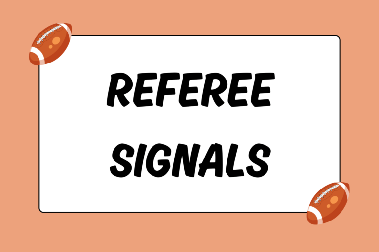 Common Football Referee Signals