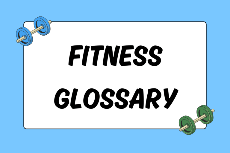 Fitness Glossary