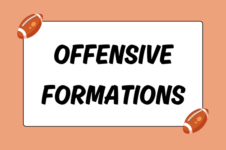 Common Offensive Football Formations