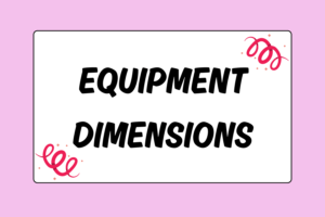 Gymnastics Equipment Dimensions