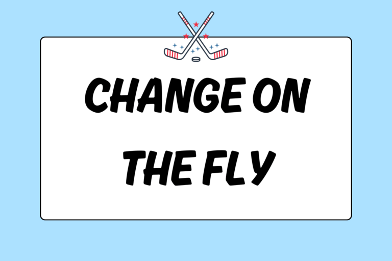 How to Change on the Fly in Ice Hockey