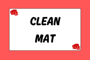 How to Clean a Grappling Mat