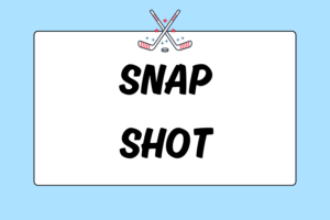 How to Take a Snap Shot in Ice Hockey