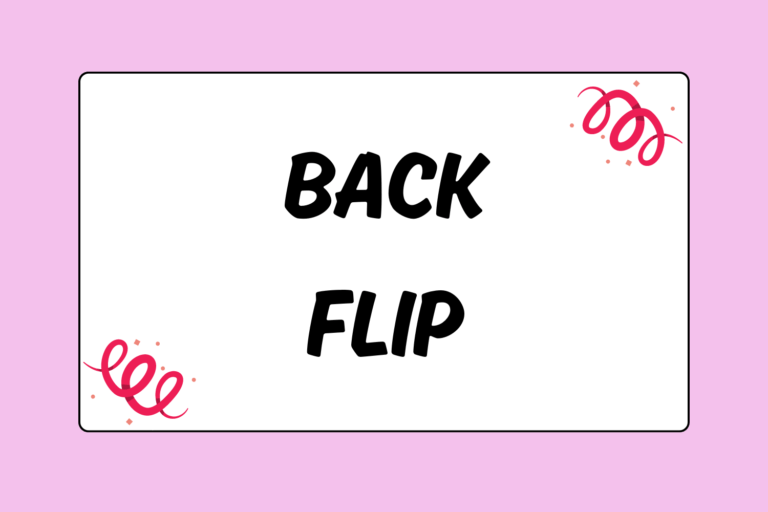 How to do a Back Flip in Gymnastics