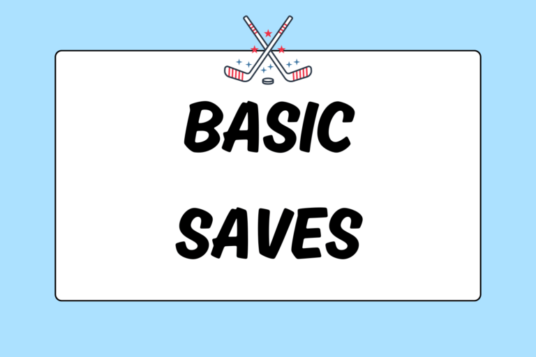 Ice Hockey Goalie Basic Saves