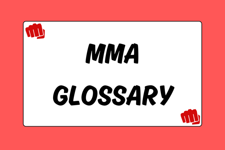 MMA Glossary