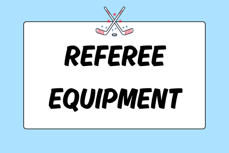 Understanding Ice Hockey Referee Equipment