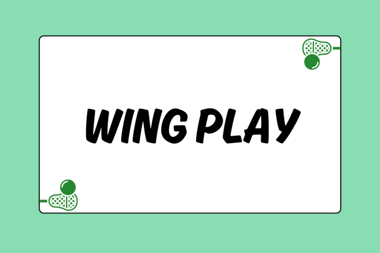 Wing Play on Lacrosse Face-offs