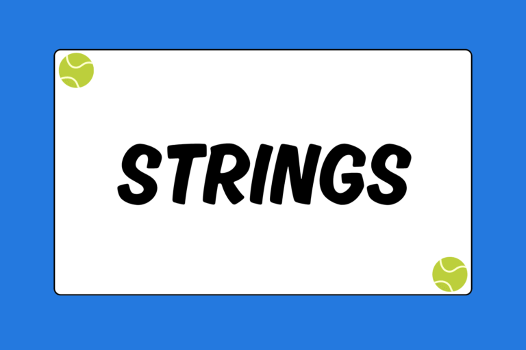 About Tennis Strings