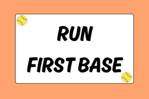 Baserunning in Softball How to Run to First Base