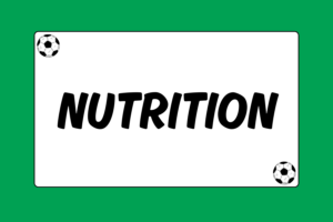 Healthy Nutrition for Soccer Players