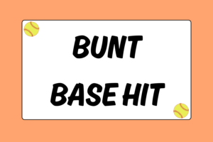 How to Bunt for a Base Hit in Softball