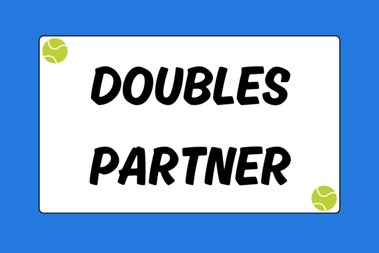 How to Choose a Tennis Doubles Partner