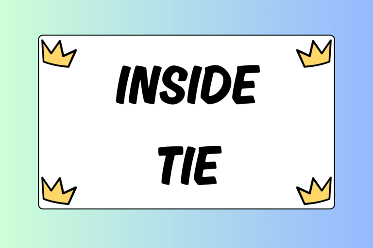 How to Do an Inside Tie