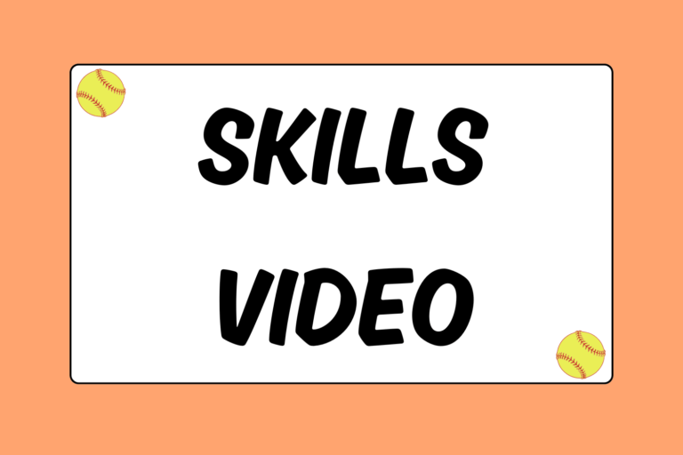 How to Make a Softball Skills Video