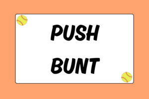 How to Push Bunt in Softball