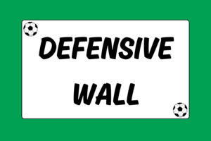 How to Set Up a Defensive Wall in Soccer