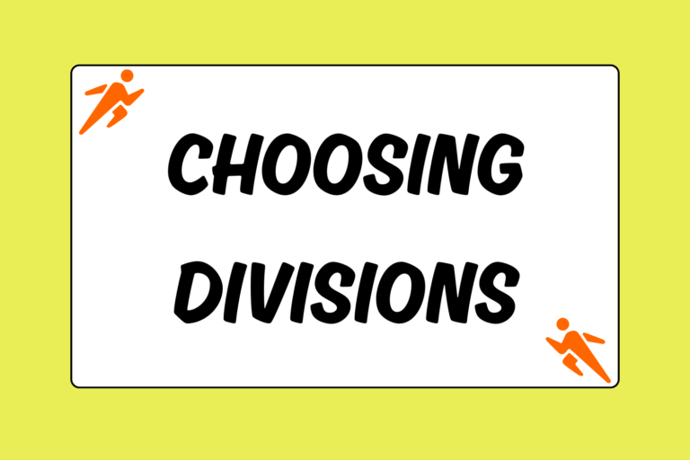 NCAA Running Choosing a Division