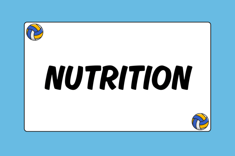 Nutrition for Volleyball Players