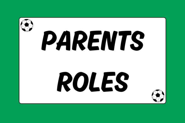 Roles for Parents in Youth Soccer