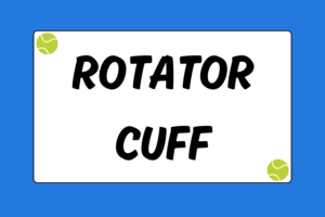 Rotator Cuff Strengthening for Tennis