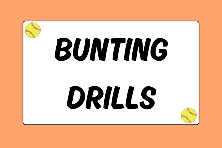 Softball Bunting Drills