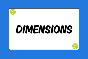 Tennis Court Dimensions