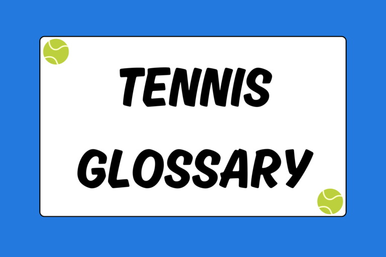 Tennis Glossary