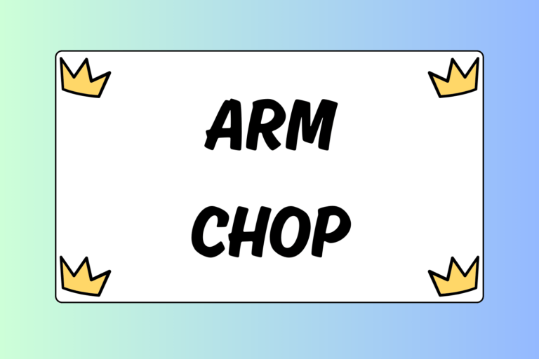 The Arm Chop Breakdown in Wrestling