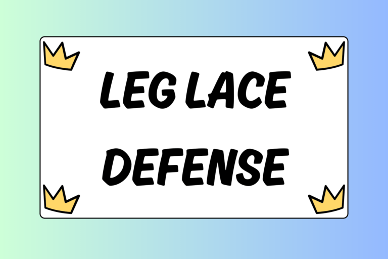 The Basic Leg Lace Defense in Wrestling