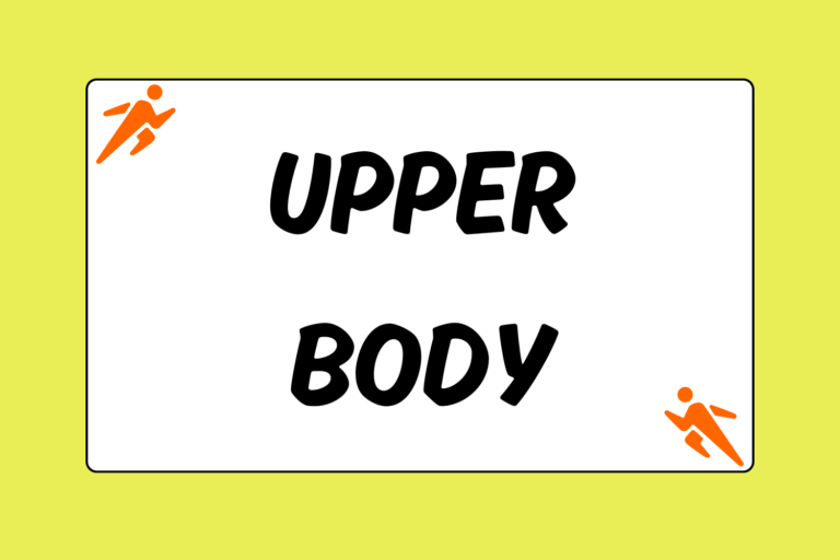 Upper Body Workouts for Runners