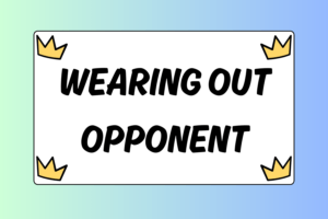 Wearing Out an Opponent in Wrestling