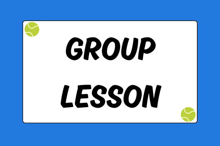 What to Expect in a Group Tennis Lesson